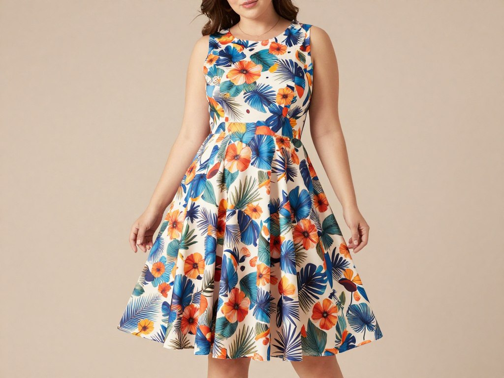 Plus size bohemian floral maxi dress under $45