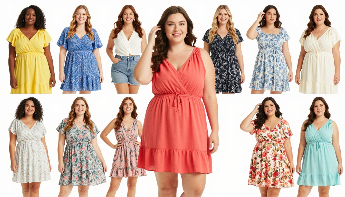 Elegant lace evening dress for plus size events