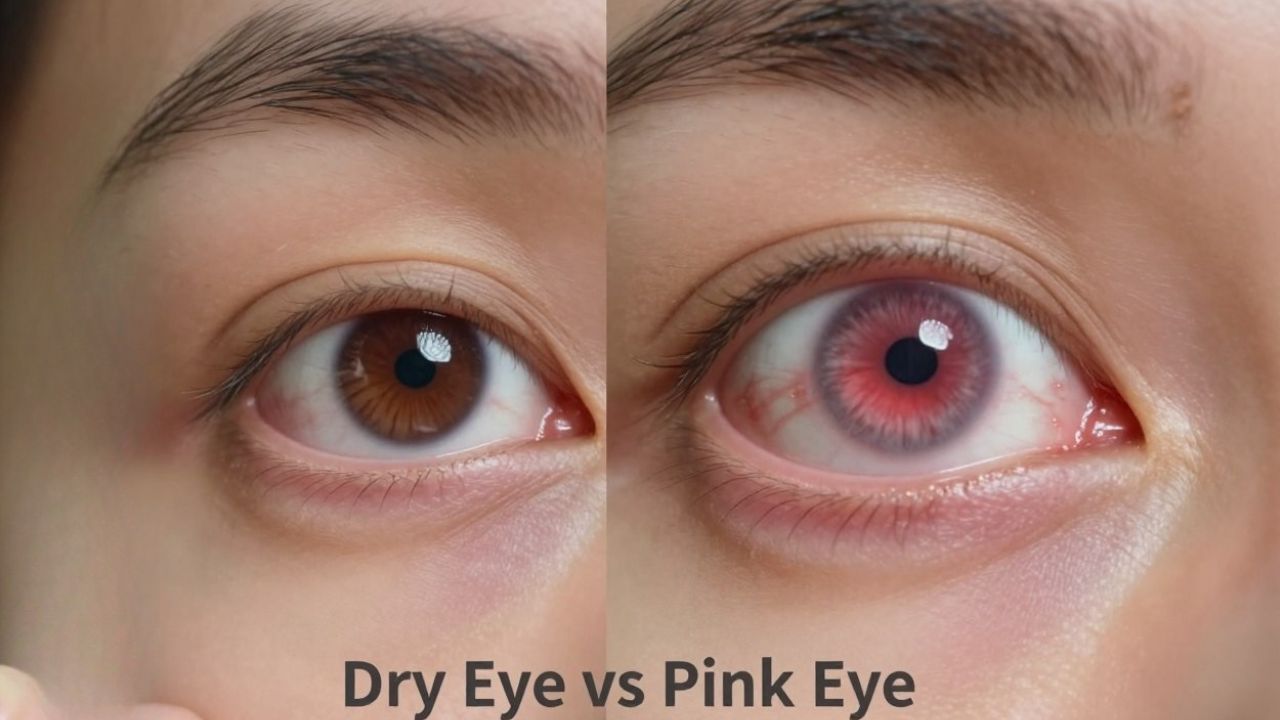 dry eye vs Pink Eye